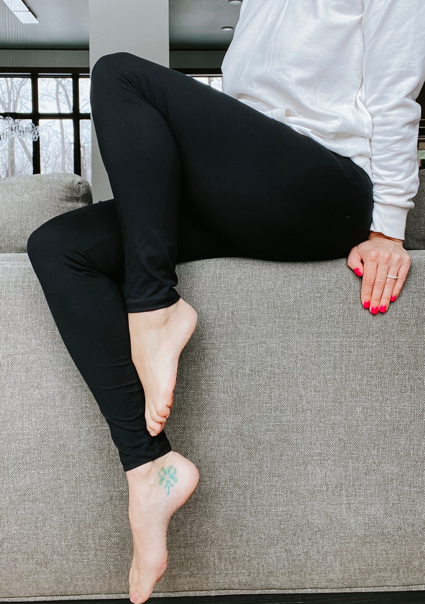 Fleece Lined Leggings by C'est Moi at Three Fates – Three Fates
